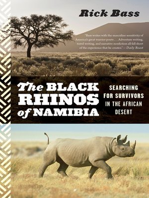 cover image of The Black Rhinos of Namibia
